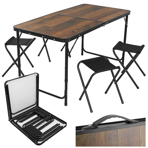 Sklopivi stol i 4 stolice